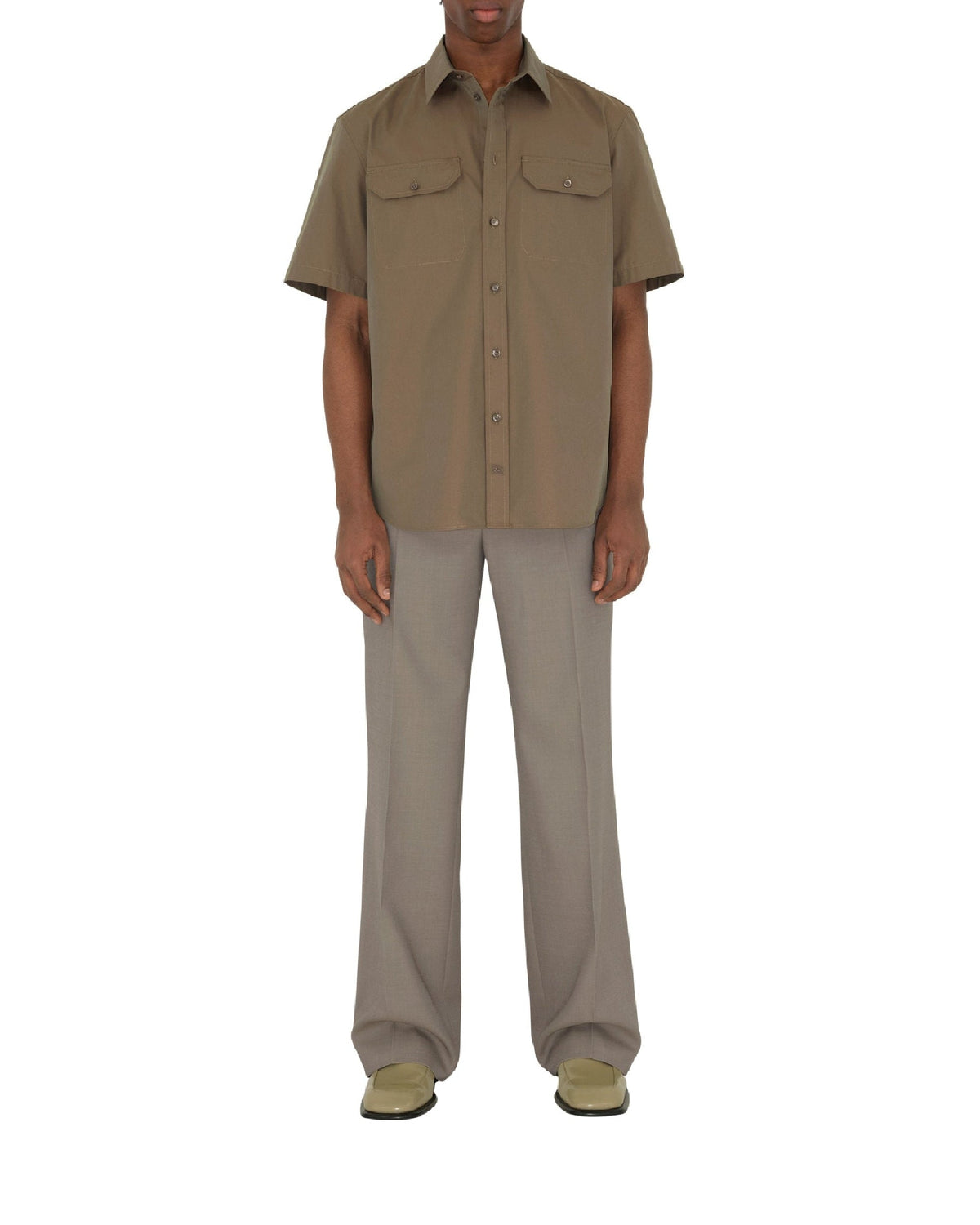 M CASUAL SHIRT SS FOURRÉ