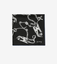 SILK SCARVES ARGENT
