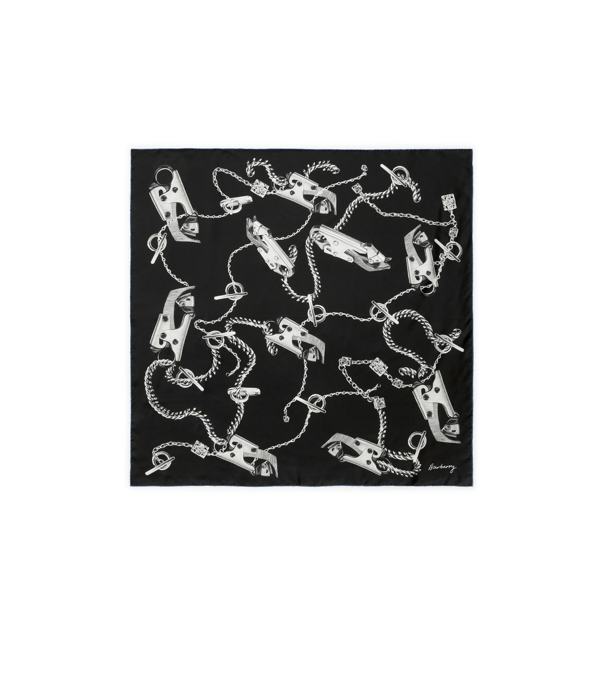 SILK SCARVES ARGENT
