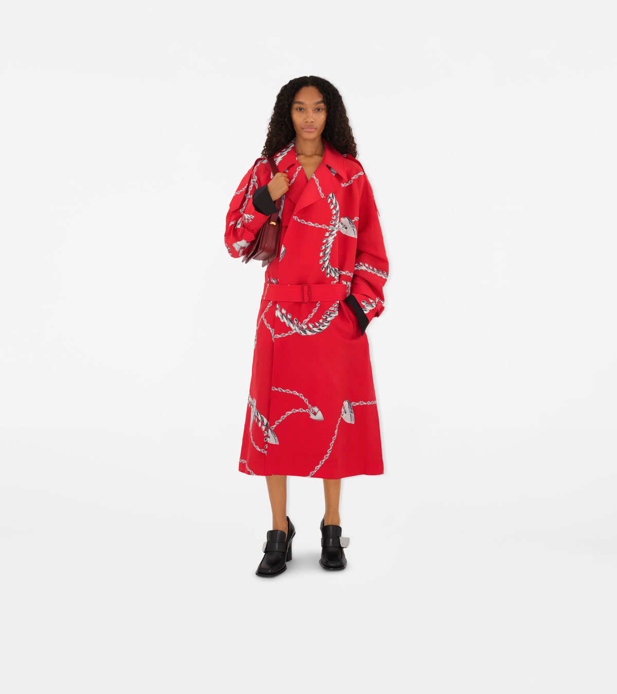 W D BREASTED COAT MOTIFS PILLAR IP