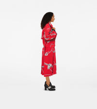 W D BREASTED COAT MOTIFS PILLAR IP