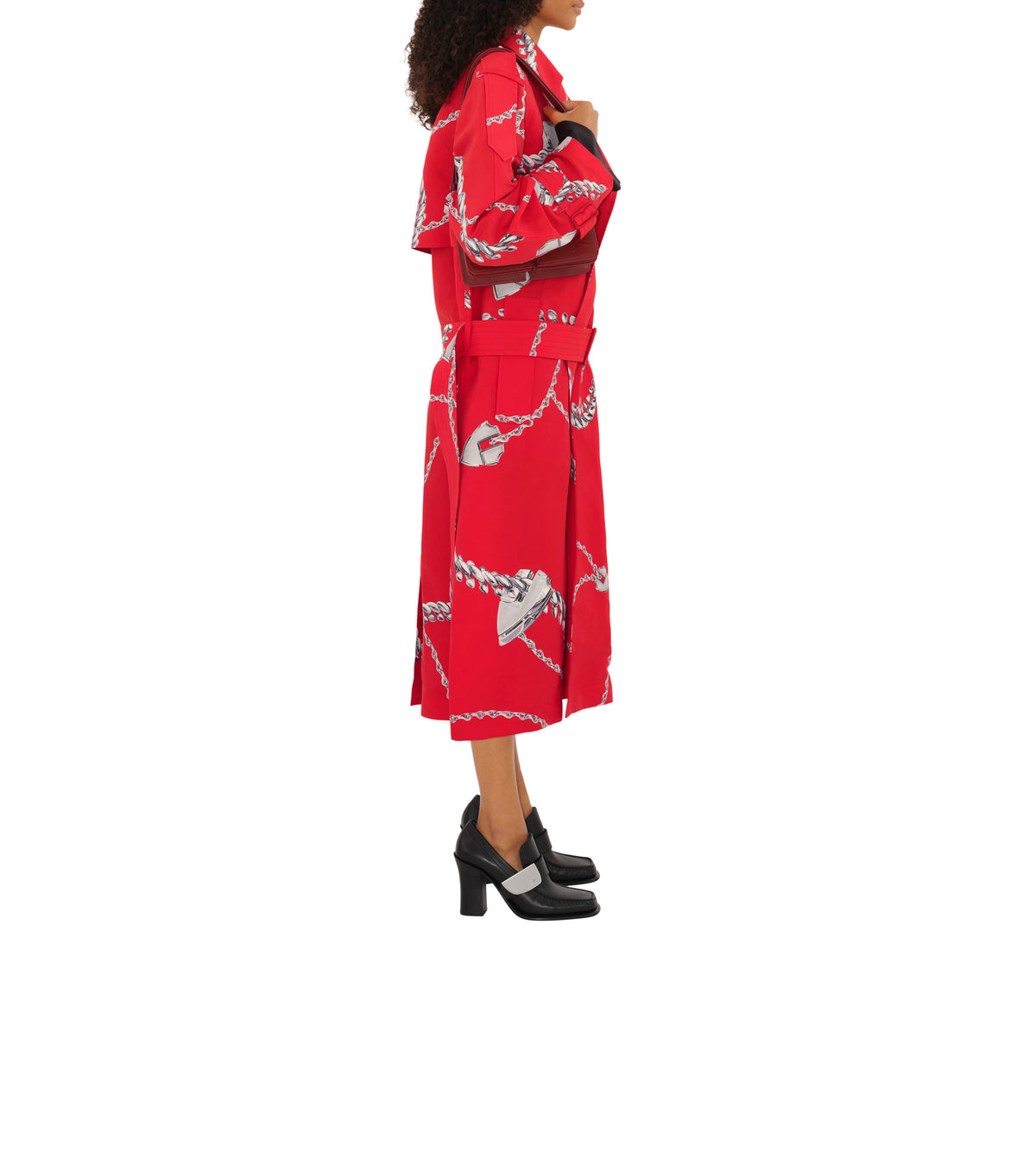 W D BREASTED COAT MOTIFS PILLAR IP