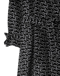 M D BREASTED COAT ARGENT/NOIR