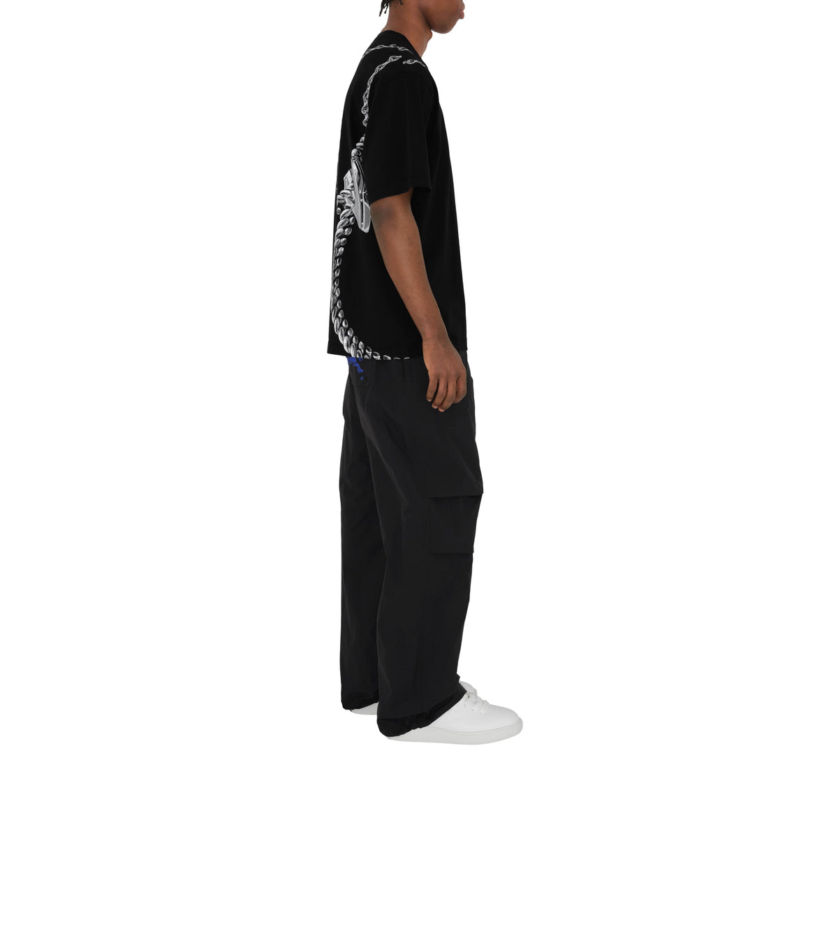 M JWEAR T SHIRT MOTIF IP NOIR