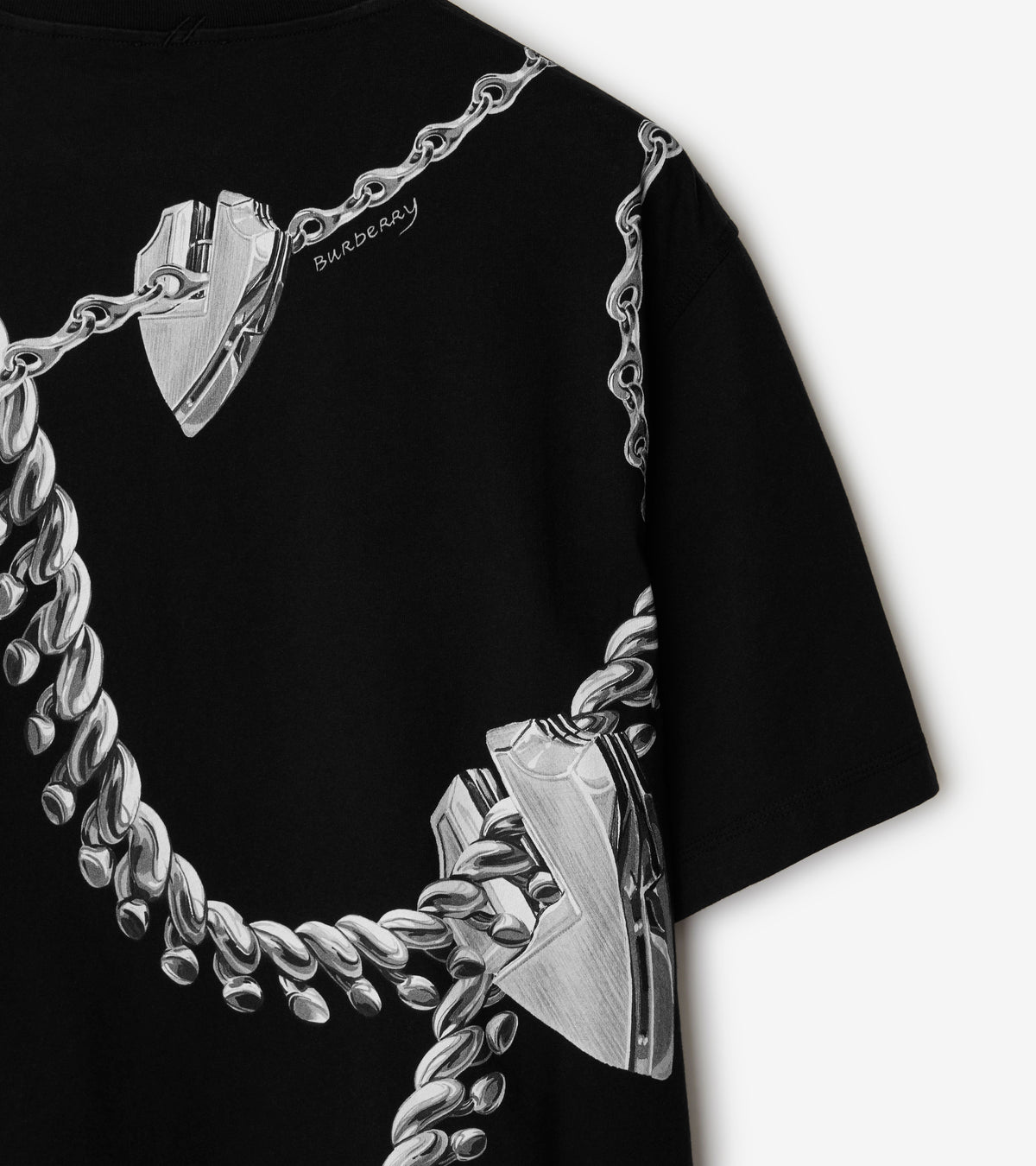 M JWEAR T SHIRT MOTIF IP NOIR