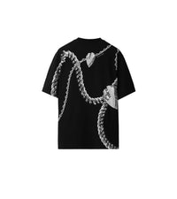 M JWEAR T SHIRT MOTIF IP NOIR