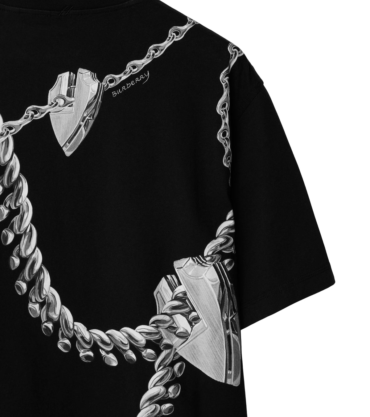 M JWEAR T SHIRT MOTIF IP NOIR