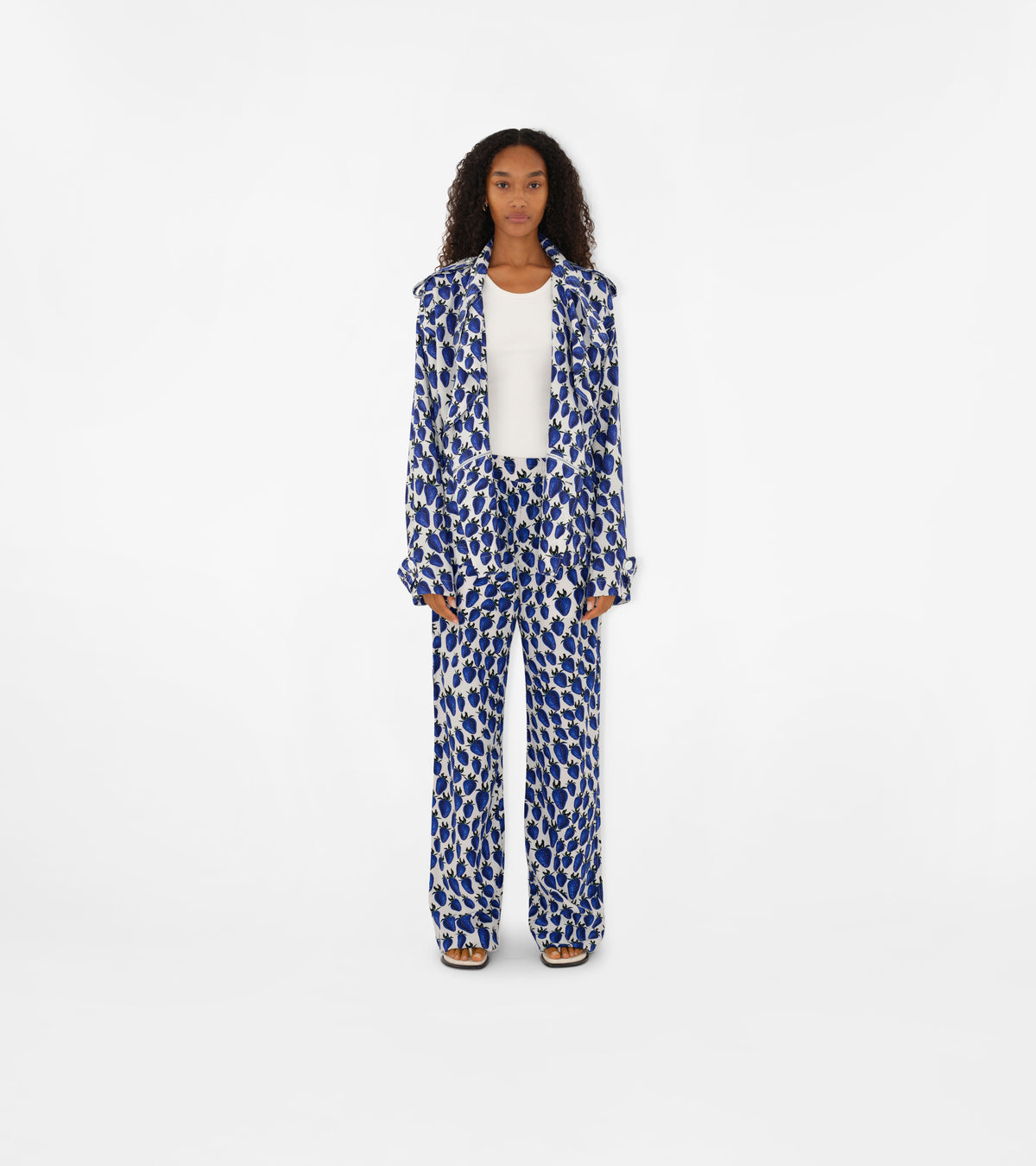 W  STRAIGHT TROUSERS KNIGHT IP PATTERN