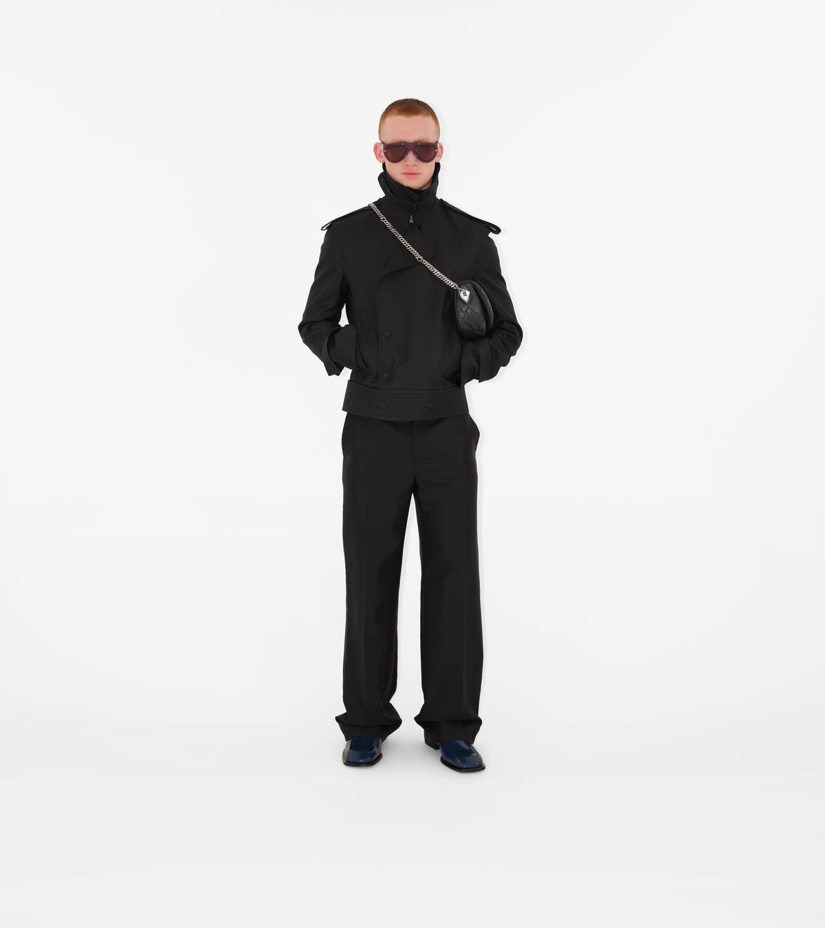 M TAILORED TROUSERS NOIR