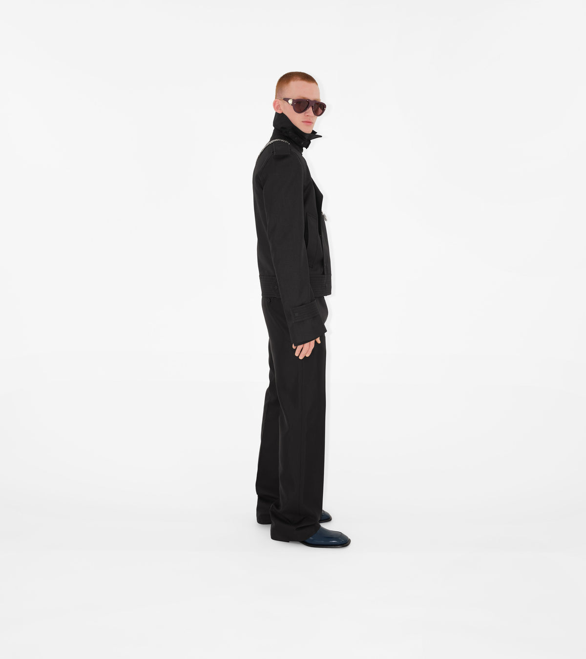 M TAILORED TROUSERS NOIR
