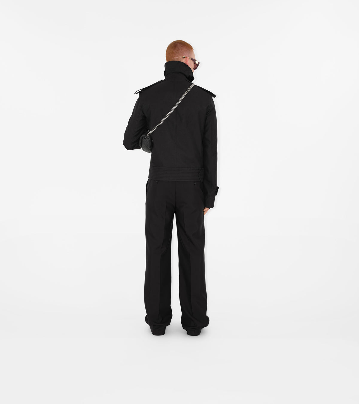 M TAILORED TROUSERS NOIR