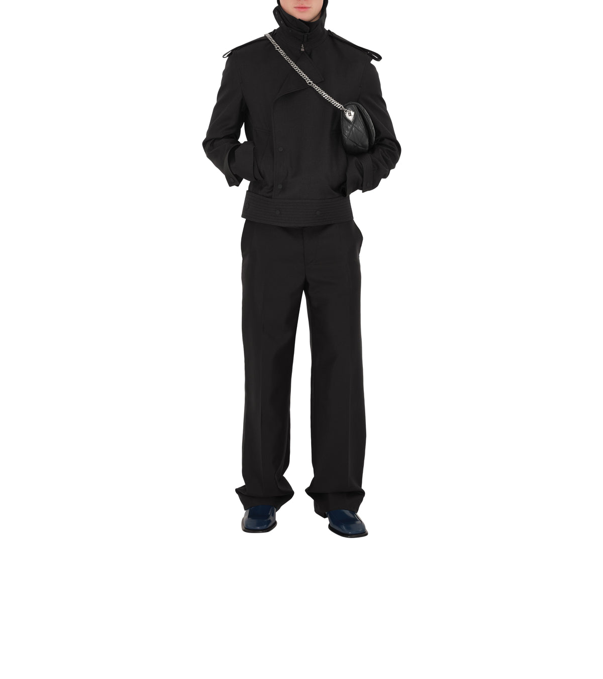 M TAILORED TROUSERS NOIR