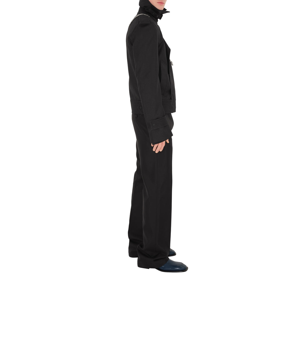 M TAILORED TROUSERS NOIR