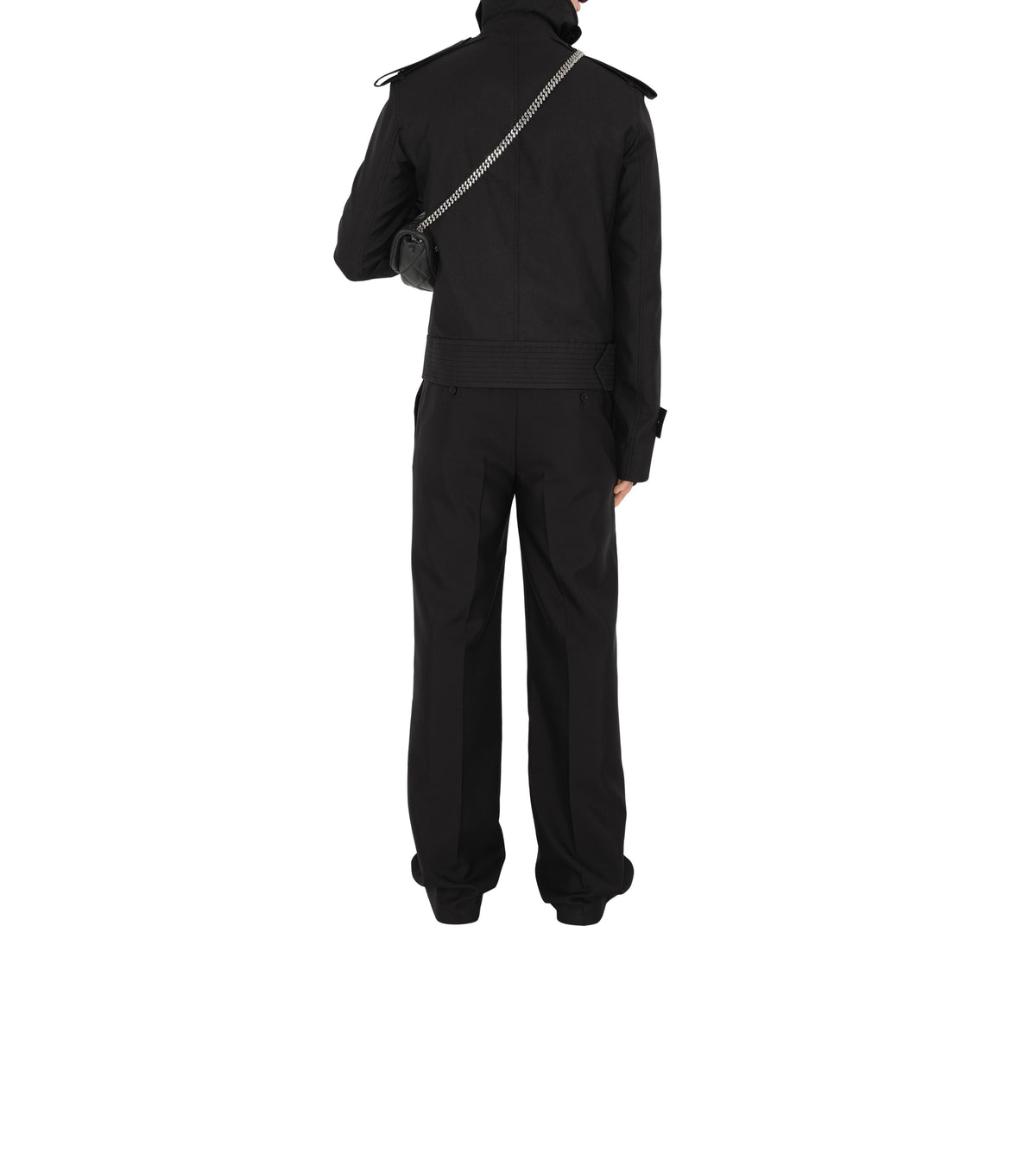 M TAILORED TROUSERS NOIR