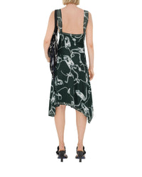 W DRESSES EVENING ARGENT / VERT