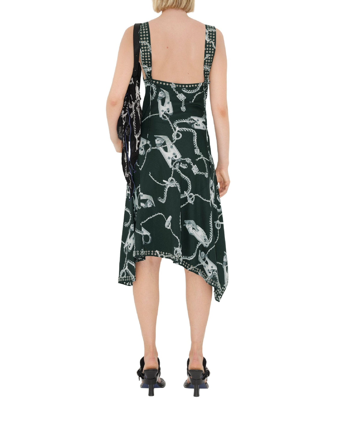 W DRESSES EVENING ARGENT / VERT