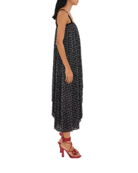 W DRESSES EVENING ARGENT/NOIR