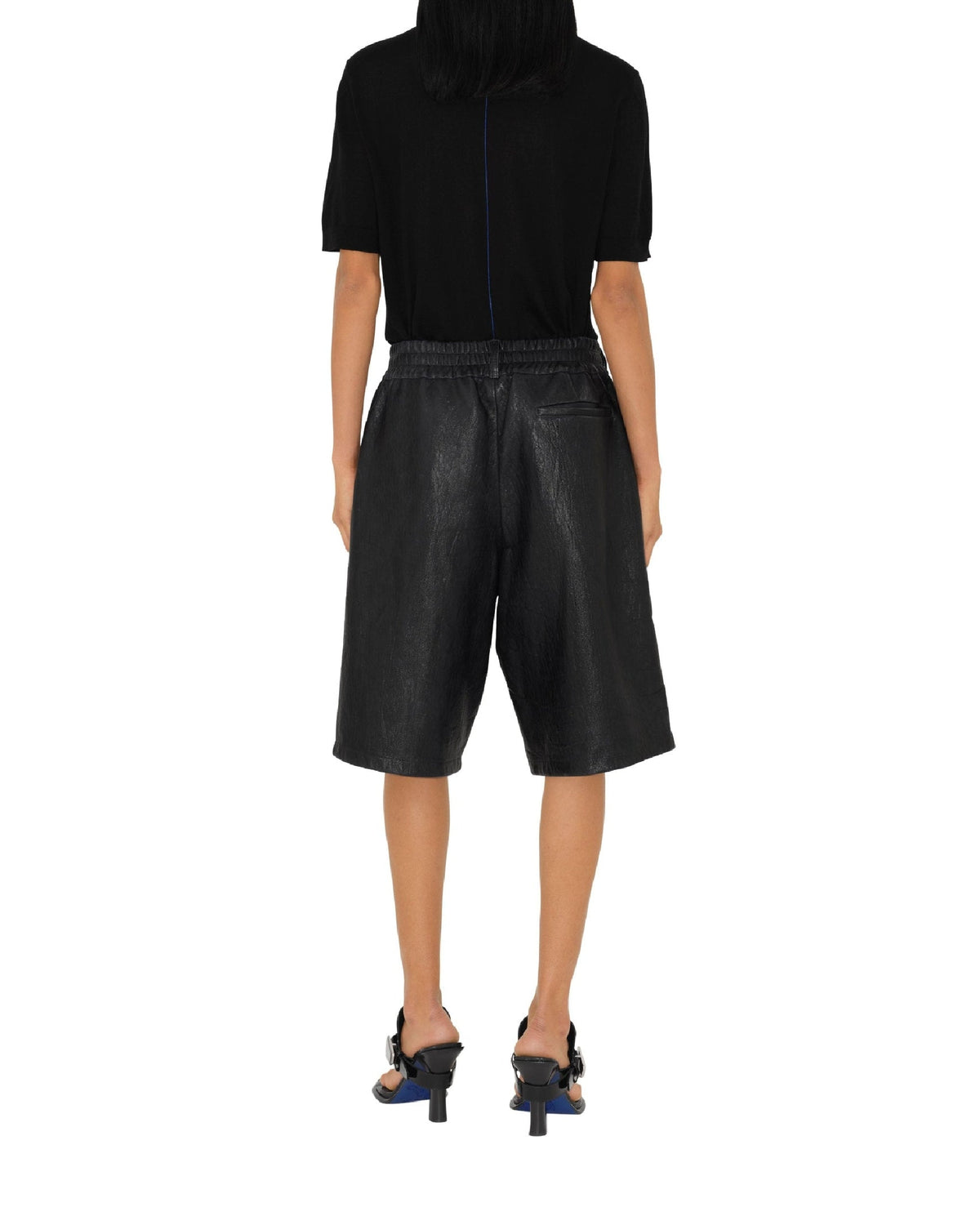 W KNIT ROUNDNECK NOIR