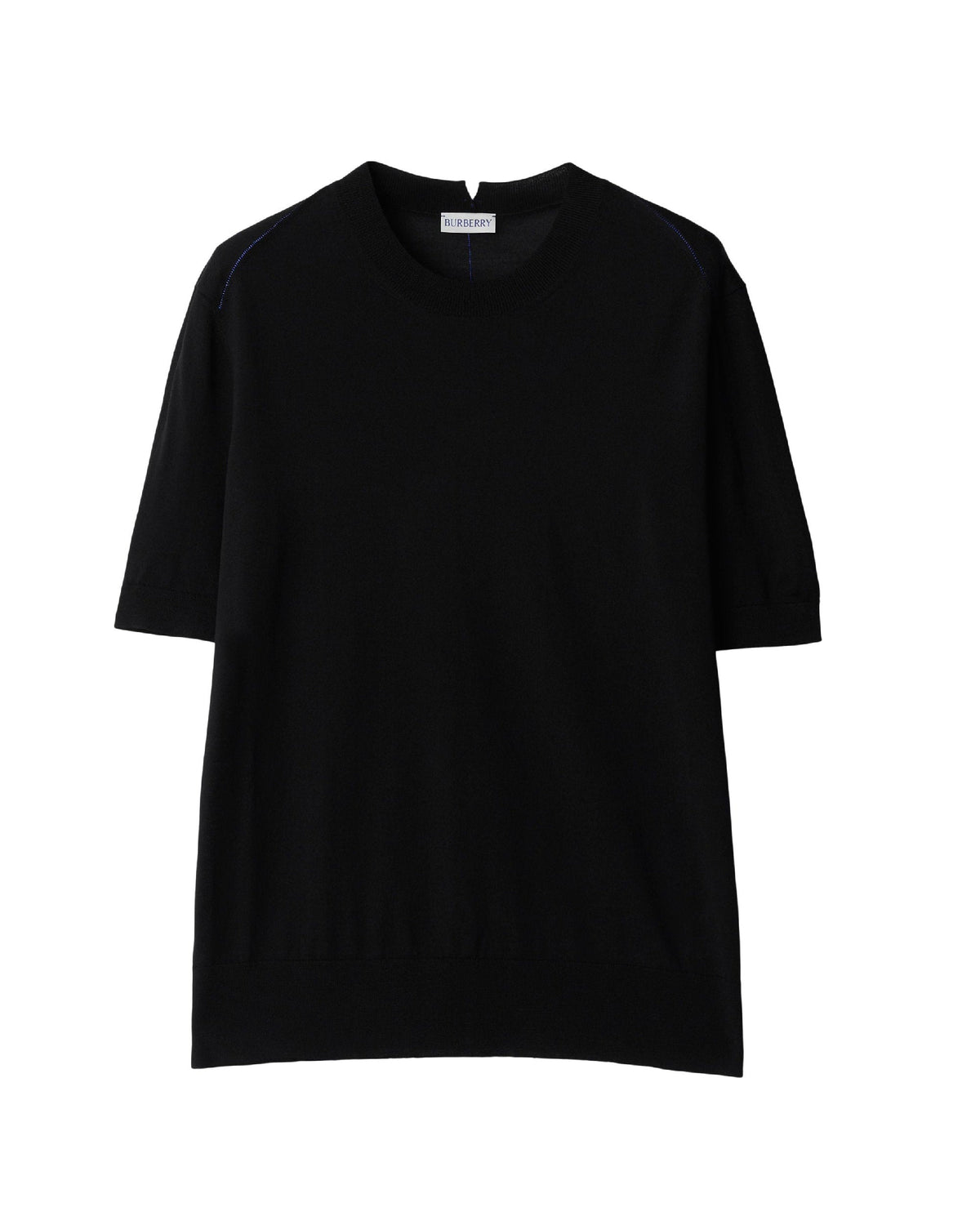 W KNIT ROUNDNECK NOIR