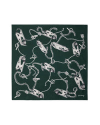 SILK SCARVES VERT FORÊT
