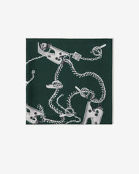SILK SCARVES VERT FORÊT