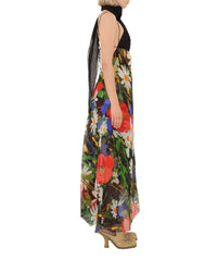 W DRESSES EVENING MOTIF IP NOIR