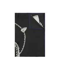 SILK SCARVES Argent