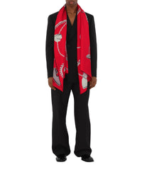 SILK SCARVES PILLAR
