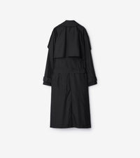 W D BREASTED COAT NOIR