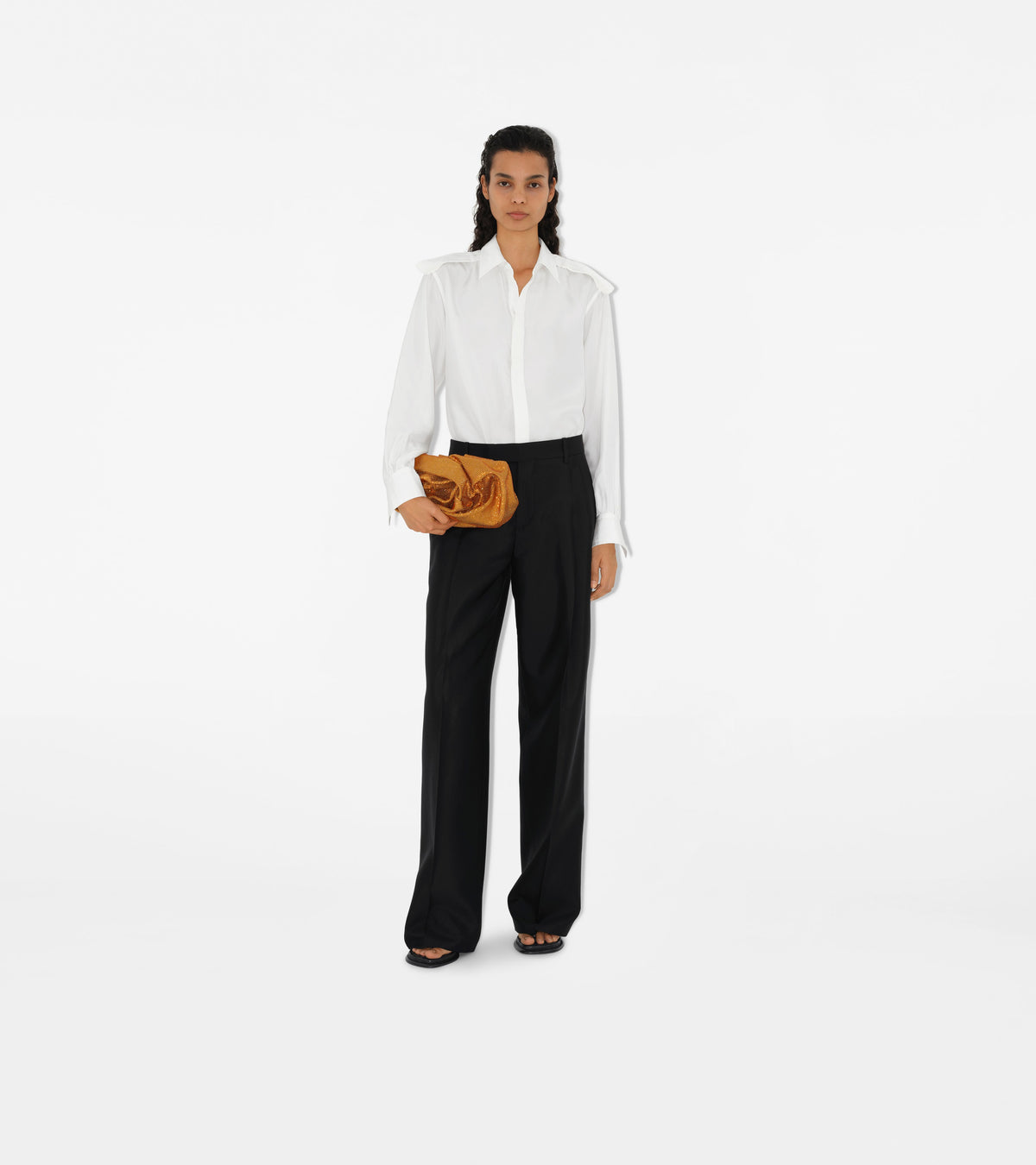 W CLUTCH BAG Topaze