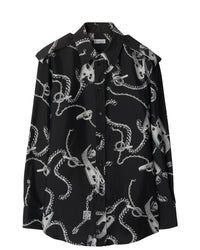 W SHIRTS ARGENT/NOIR