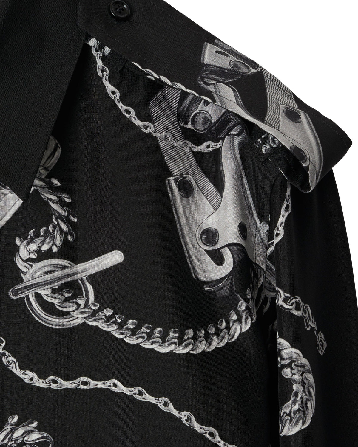 W SHIRTS ARGENT/NOIR