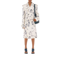 W SHOULDER TOTE BAG LAKE