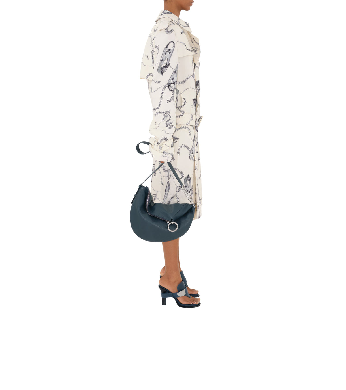 W SHOULDER TOTE BAG LAKE