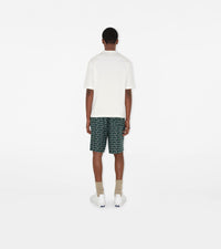 M CASUAL SHORTS ARGENT / VERT