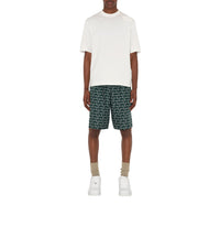 M CASUAL SHORTS ARGENT / VERT