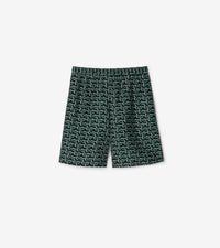 M CASUAL SHORTS ARGENT / VERT