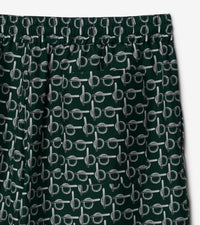 M CASUAL SHORTS ARGENT / VERT