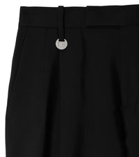 W  STRAIGHT TROUSERS NOIR