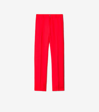W  STRAIGHT TROUSERS RHUBARB