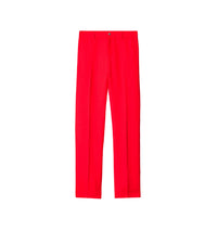 W  STRAIGHT TROUSERS RHUBARB