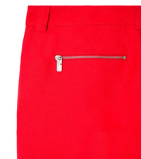 W  STRAIGHT TROUSERS RHUBARB