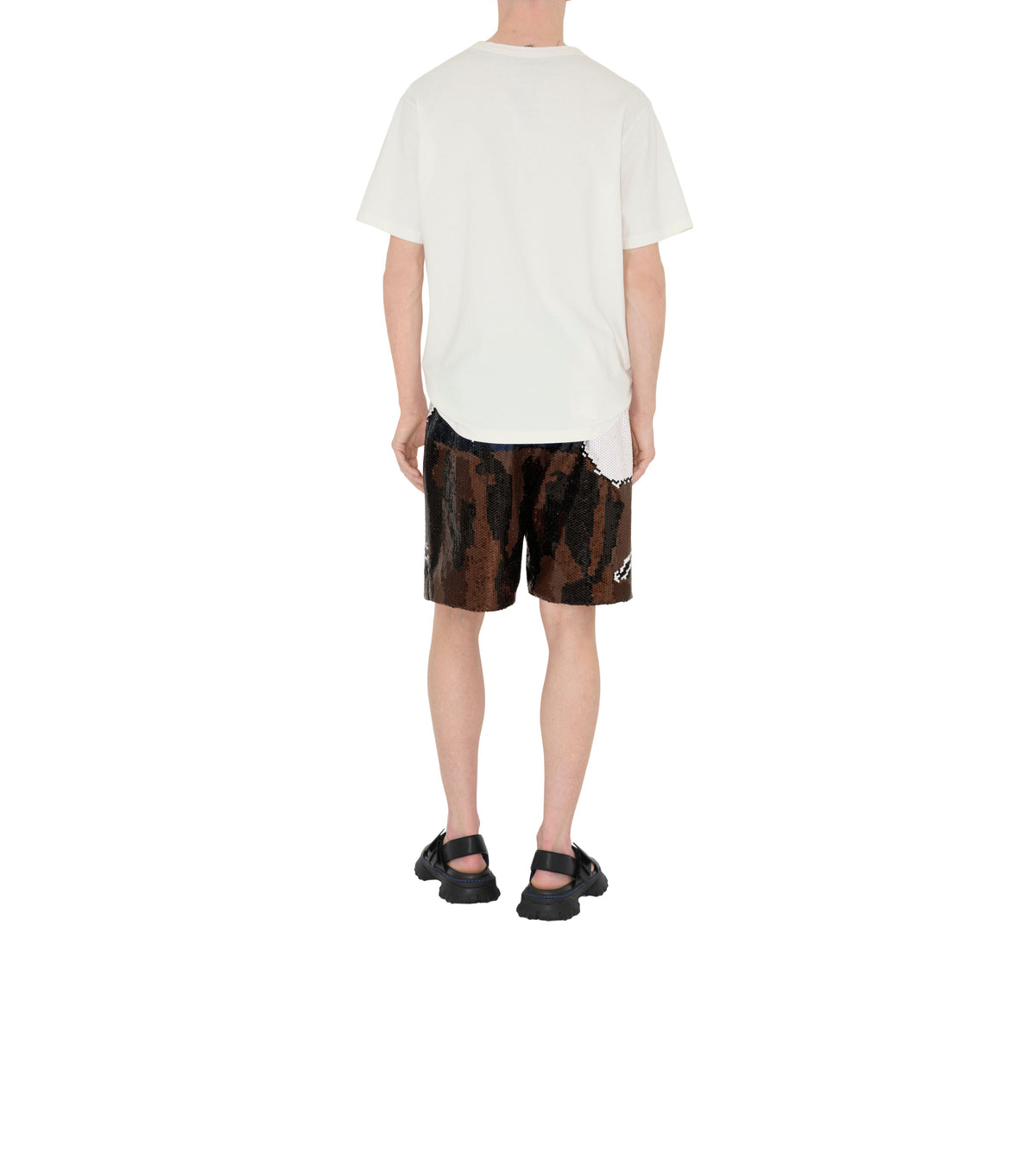 M CASUAL SHORTS Motif IP Encre