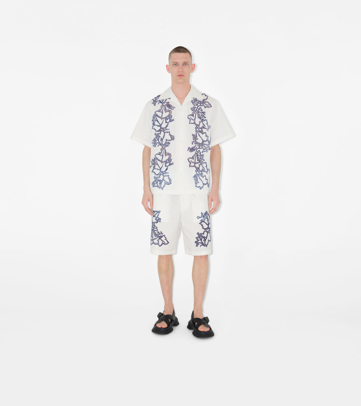 M CASUAL SHIRT SS CHALK