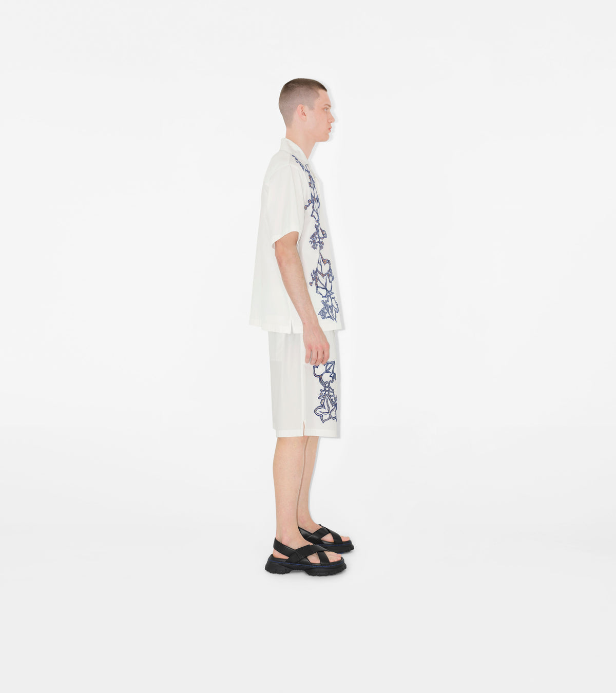 M CASUAL SHIRT SS CHALK