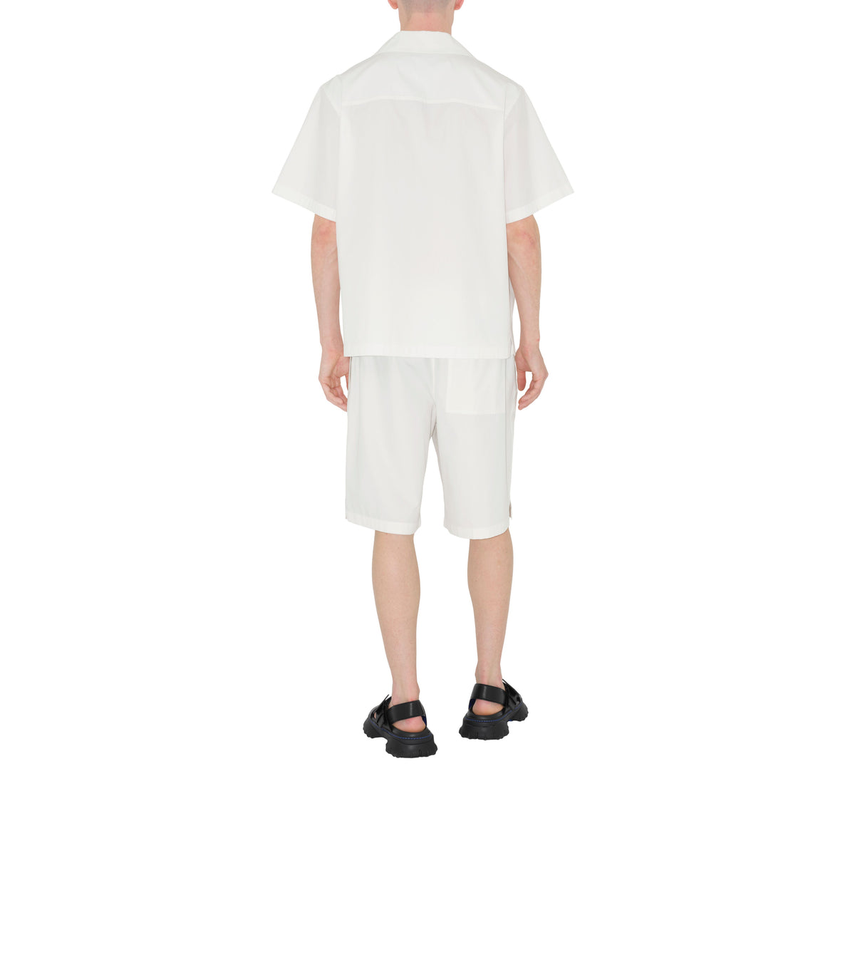 M CASUAL SHIRT SS CHALK
