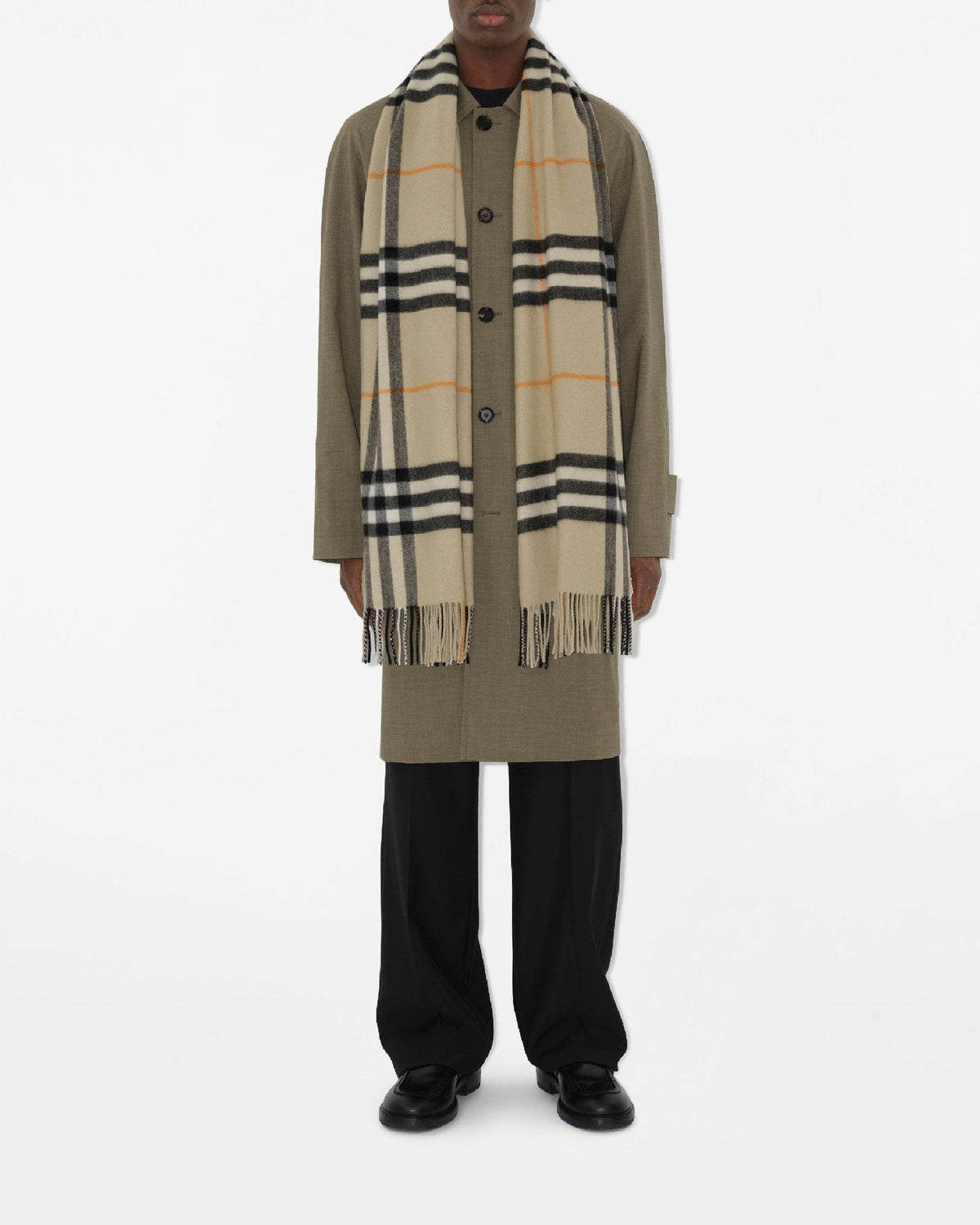 CASHMERE SCARVES Sauge clair