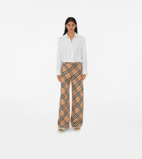 W CASUAL TROUSERS SAND IP CHECK