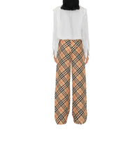 W CASUAL TROUSERS SAND IP CHECK