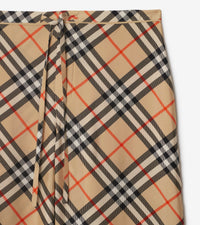 W CASUAL TROUSERS SAND IP CHECK